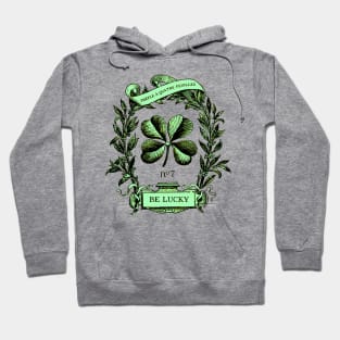 Be Lucky, Four Leaf Clover Hoodie